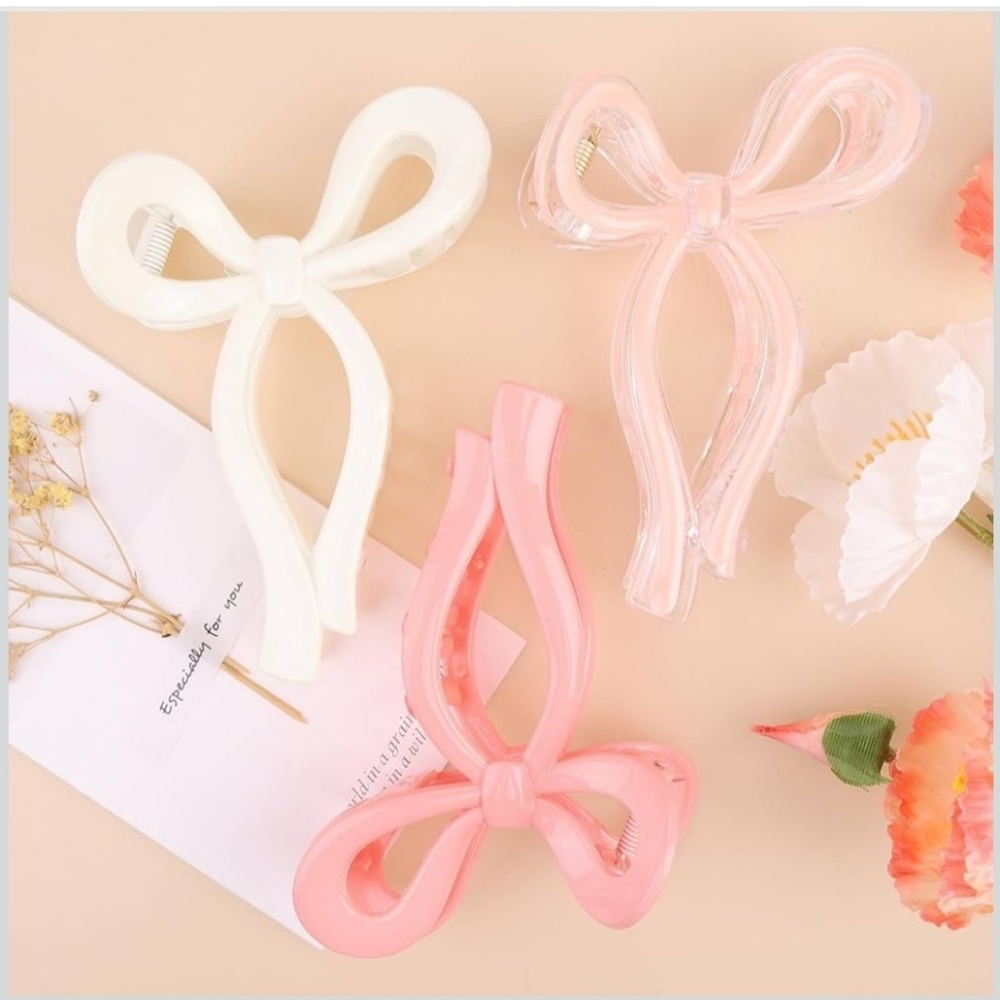 Hair Bow Clip Claw